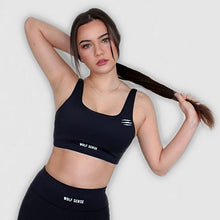 Load image into Gallery viewer, Black Sports Bra
