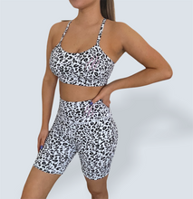 Load image into Gallery viewer, White Leopard Bra

