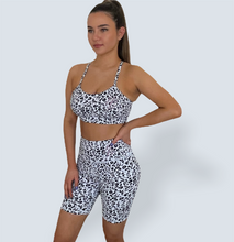 Load image into Gallery viewer, White Leopard Bra
